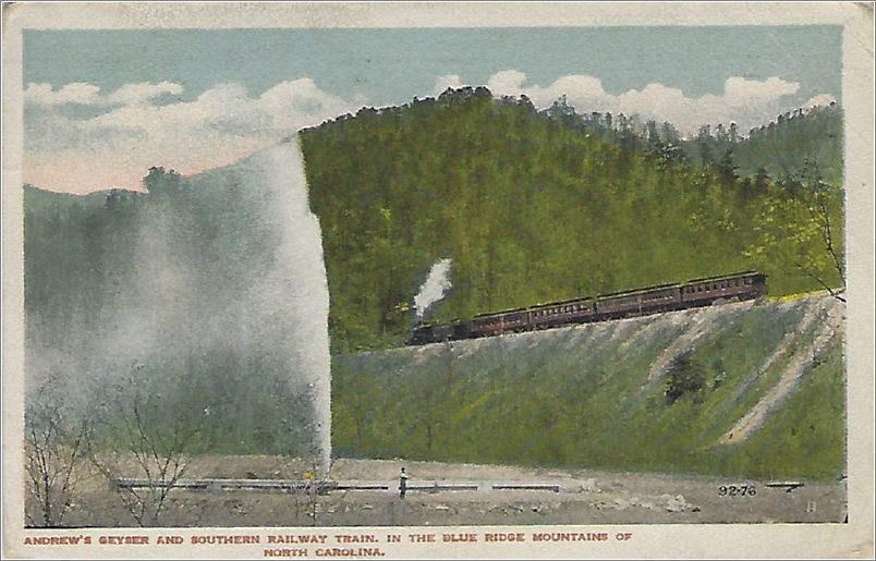 Andrew's Geyser and Southern Railway in the Blue Ridge Mountains of North Carolina x19-apc001-9276-a01-f