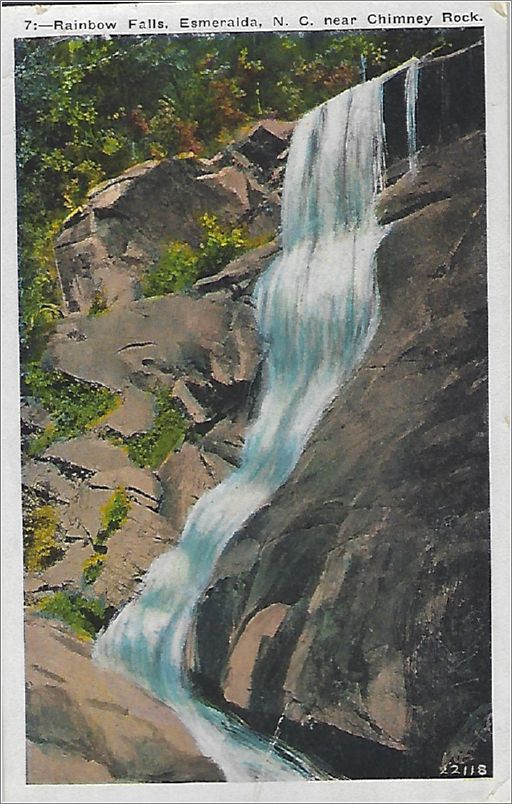 Rainbow Falls, Esmeralda, NC near Chimney Rock x19-apc007-22118-a01-f