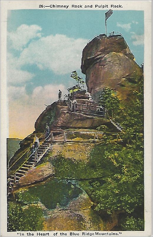 Chimney Rock and Pulpit Rock / 