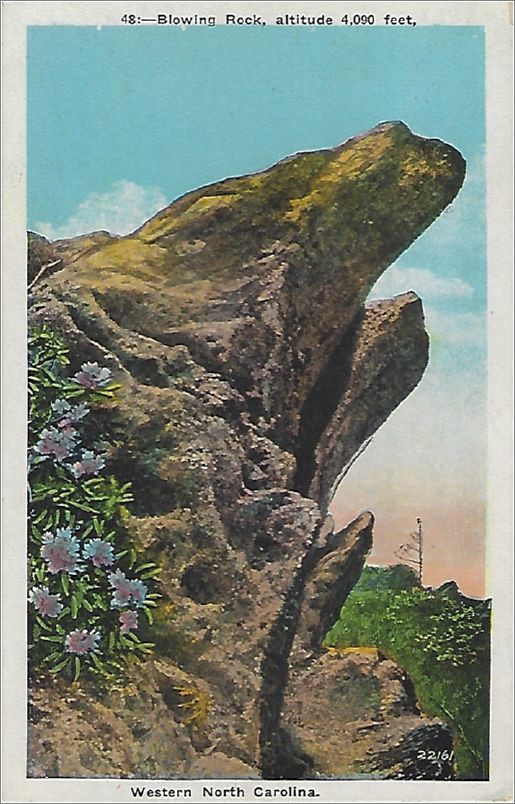 Blowing Rock, altitude 4090 feet, Western North Carolina x19-apc048-22161-a01-f