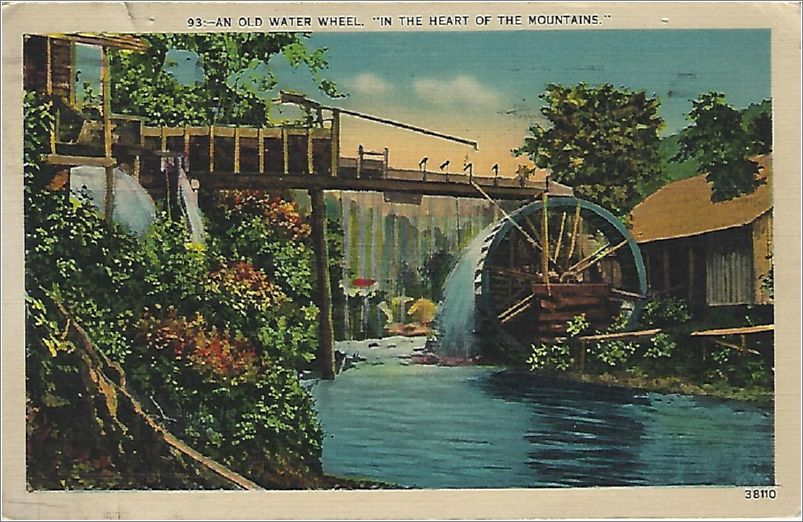 An Old Water Wheel 