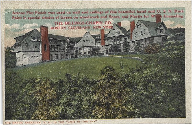 The Manor, Asheville NC, in the 
