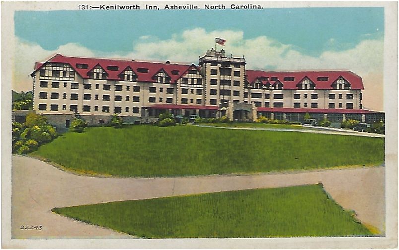 Kenilworth Inn, Asheville North Carolina x19-apc131-22243-a01-f