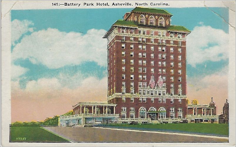 Battery Park Hotel, Asheville, North Carolina x19-apc141a01-f