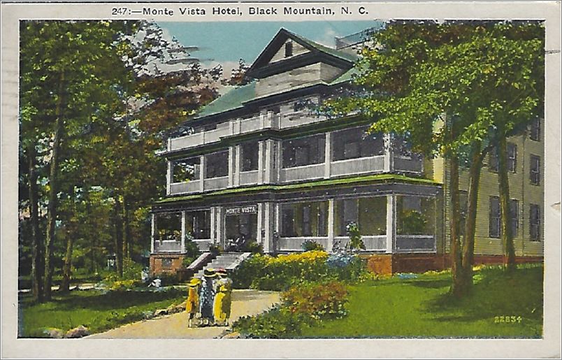 Monte Vista Hotel, Black Mountain NC x19-apc247a01-f