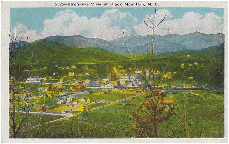 Bird's-eye View of Black Mountain NC x19-apc252a01-f