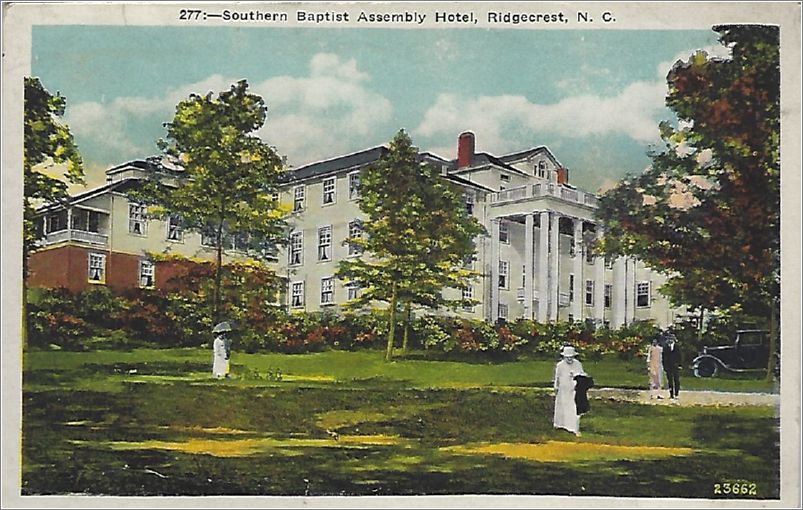 Southern Baptist Assembly Hotel, Ridgecrest NC x19-apc277a01-f
