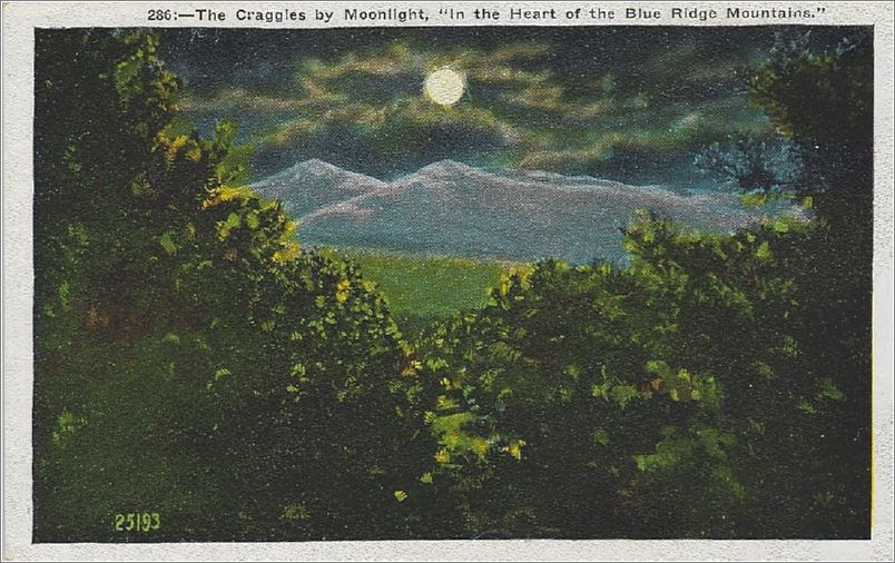 The Craggies by Moonlight, 