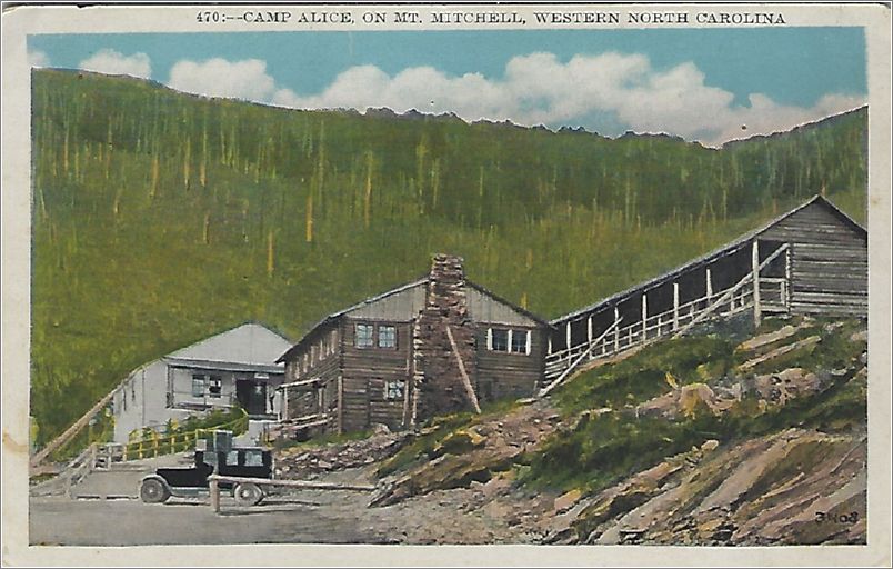 Camp Alice on Mt Mitchell, Western North Carolina (with car) x19-apc470-31408-a01-f
