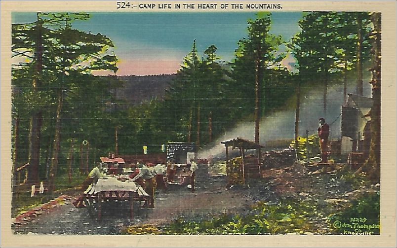 Camp Life in the Heart of the Mountains x19-apc524a01-f