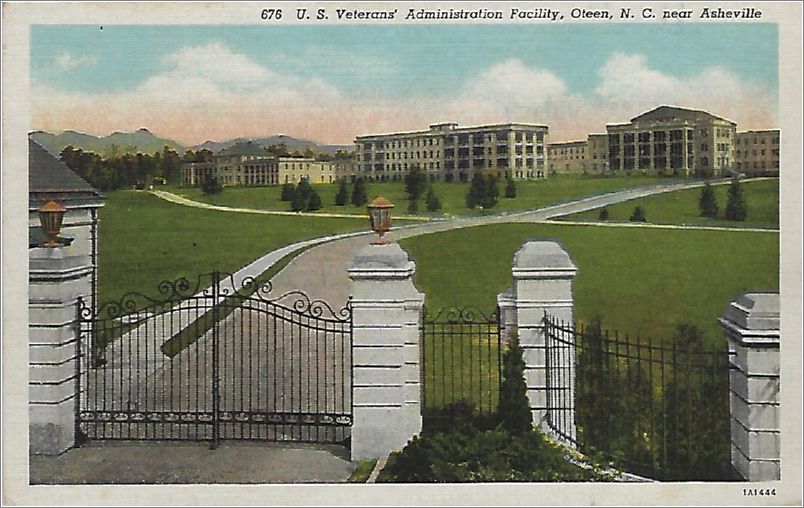 US Veterans' Administration Facility, Oteen NC near Asheville x19-apc676a01-f