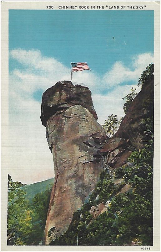 Chimney Rock in the 