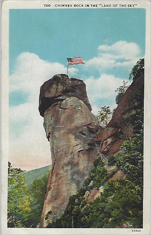 Chimney Rock in the 