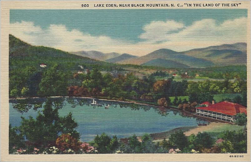 Lake Eden, near Black Mountain NC, 