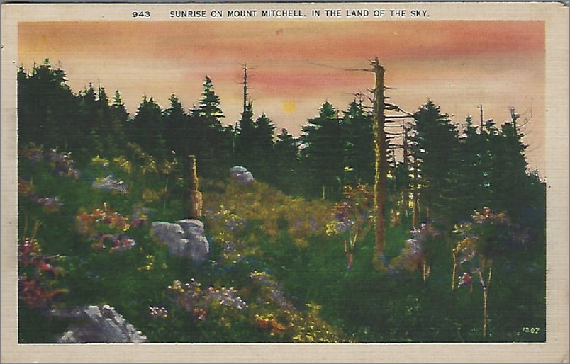Sunrise on Mount Mitchell, In the Land of the Sky x19-apc943a01-f
