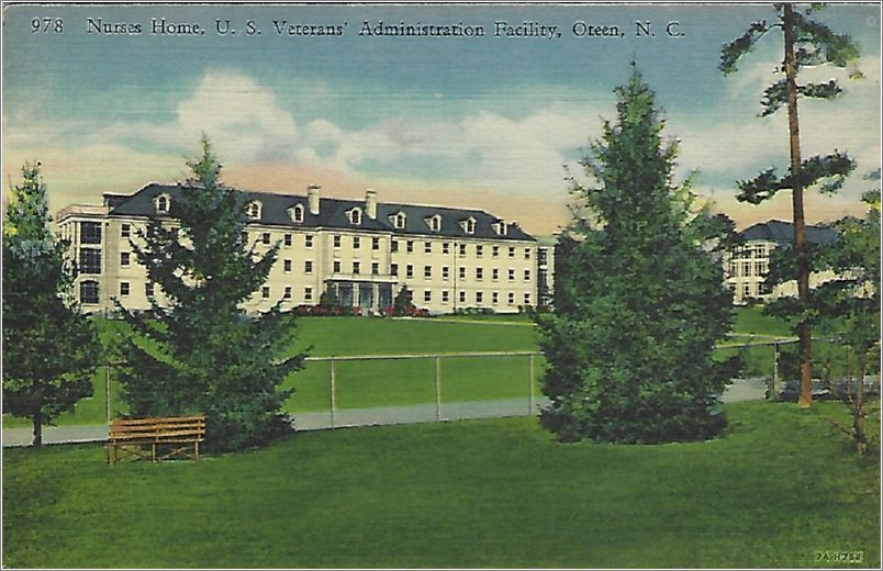 Nurses Home, US Veterans' Administration Facility, Oteen NC x19-apc978a01-f