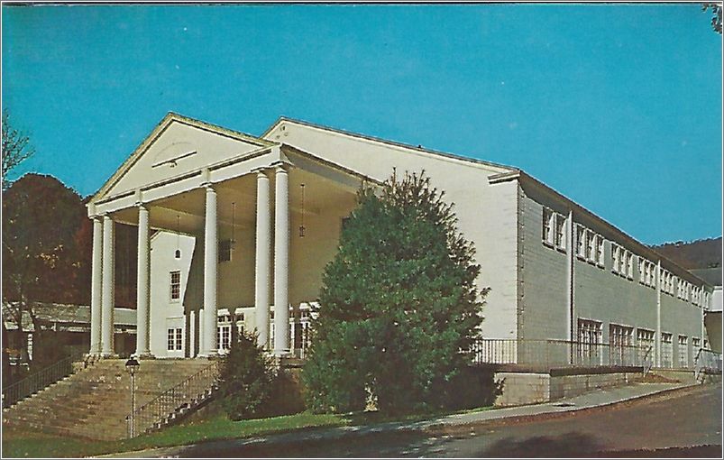 Main Auditorium, Ridgecrest Baptist Assembly, Ridgecrest NC x19-apckr07a01-f