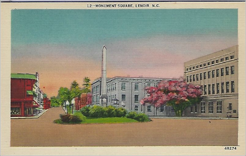 Monument Square, Lenoir NC x19-apcl002-48274-a01-r