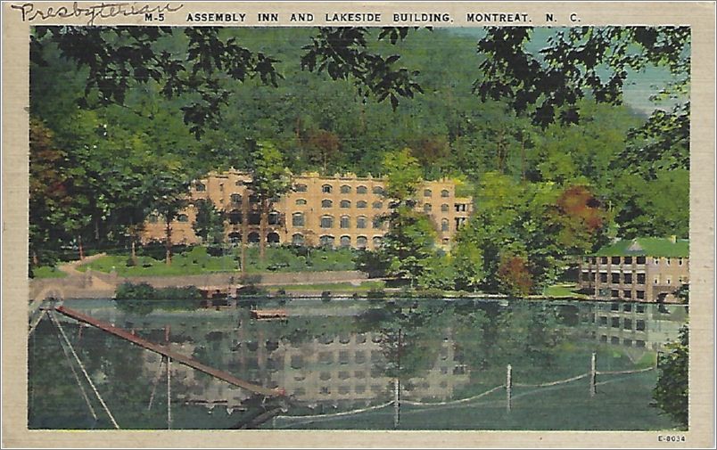 Assembly Inn and Lakeside Building, Montreat NC x19-apcm005a01-f
