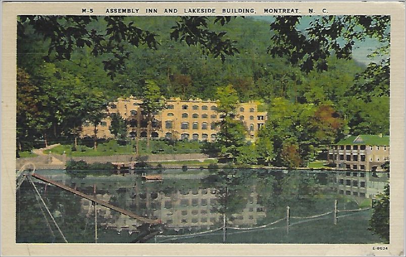 Assembly Inn and Lakeside Building, Montreat NC x19-apcm005a02-f