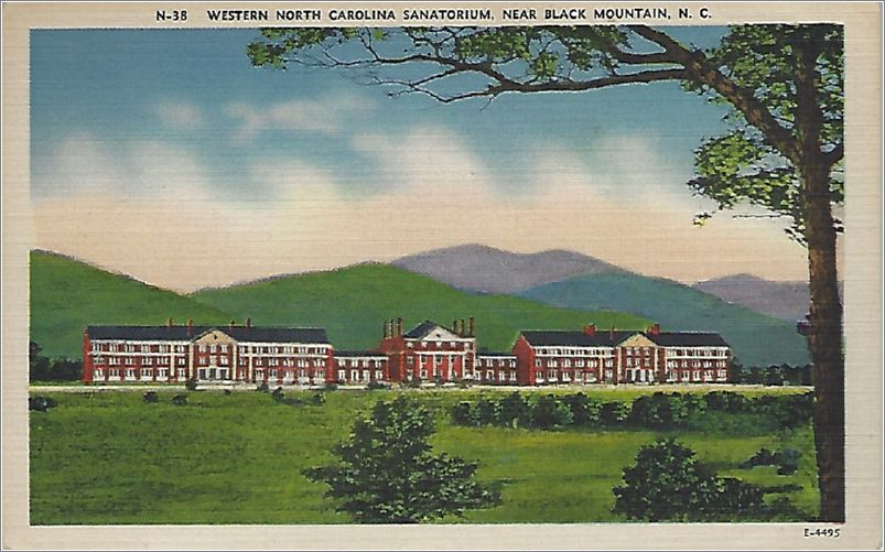Western North Carolina Sanatorium, near Black Mountain NC x19-apcn038a01-f