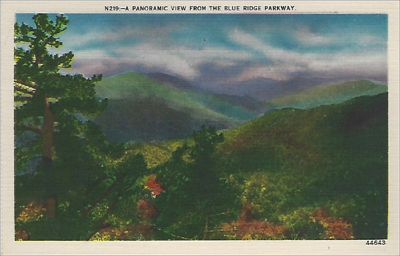 A Panoramic View from the Blue Ridge Parkway x19-apcn219a01-f