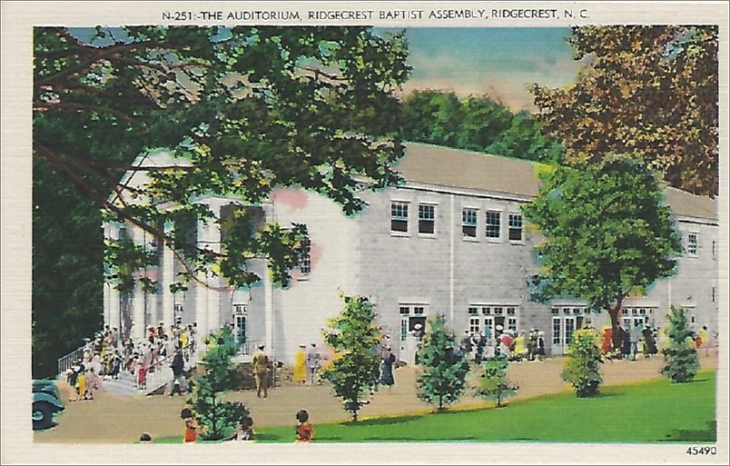 The Auditorium, Ridgecrest Baptist Assembly, Ridgecrest NC x19-apcn251a01-f