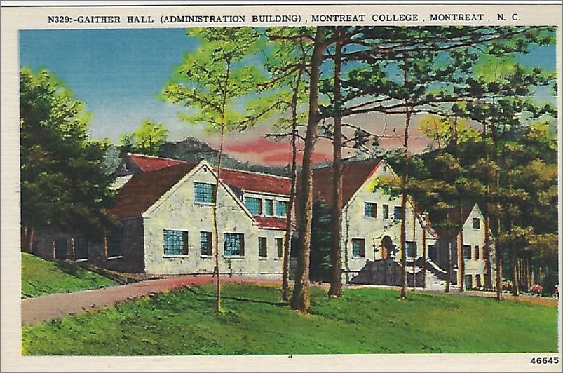 Gaither Hall (Administration Building), Montreat College, Montreat NC x19-apcn329a01-f