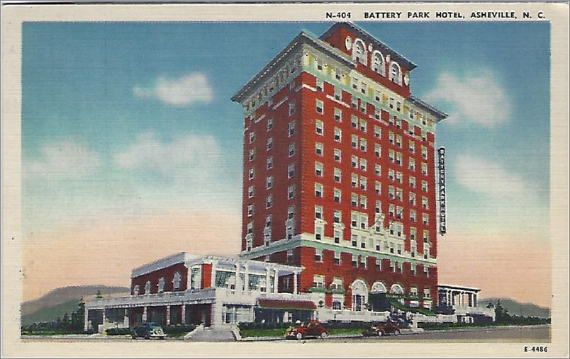 Battery Park Hotel, Asheville NC x19-apcn404a01-f