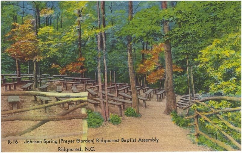 Johnson Spring (Prayer Garden) Ridgecrest Baptist Assembly Ridgecrest NC x19-apcr016a01-f
