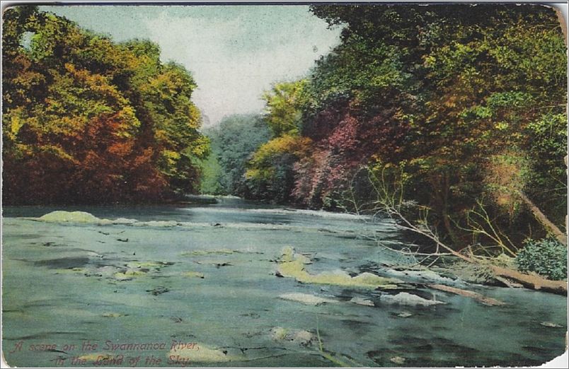 A scene on the Swannanoa River, In the Land of the Sky x19-bbcb204a02-f