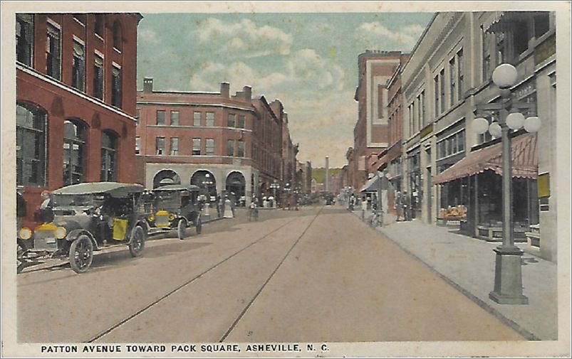 Patton Avenue toward Pack Square, Asheville NC x19-ccc097a01-f