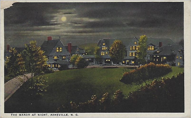 The Manor at Night, Asheville NC x19-ccc120a01-f