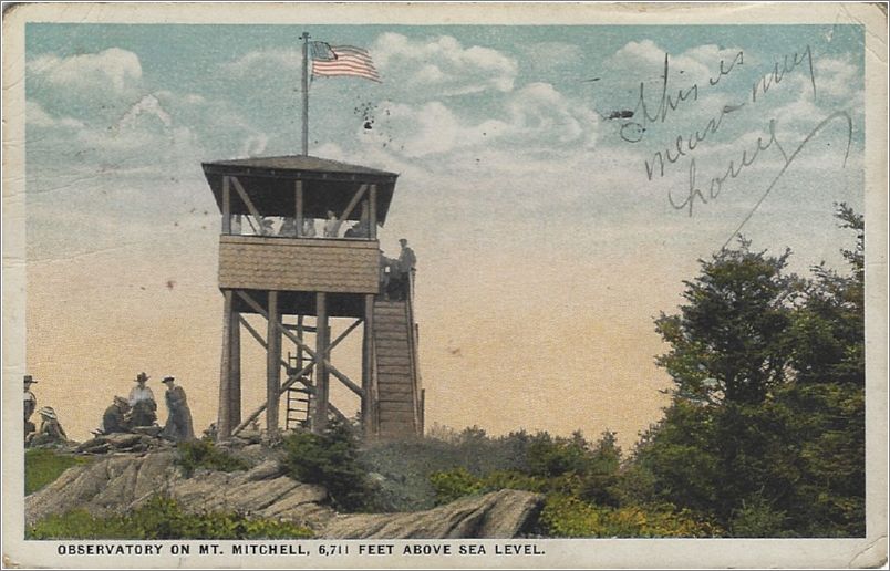 Observatory on Mt Mitchell, 6711 feet above sea level x19-ccc313a01-f