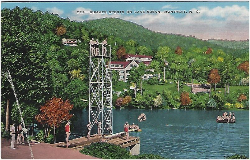 Summer Sports on Lake Susan, Montreat NC x19-dnc529a01-f