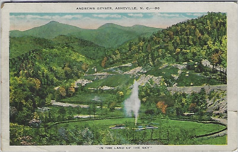 Andrews Geyser, Asheville NC