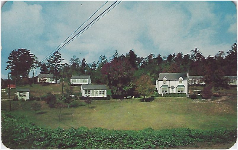 Sedgewick Court. On US 70, 1/4 mile W. of Jct. Blue Ridge Parkway at Oteen, NC x19-hh43828a01-f