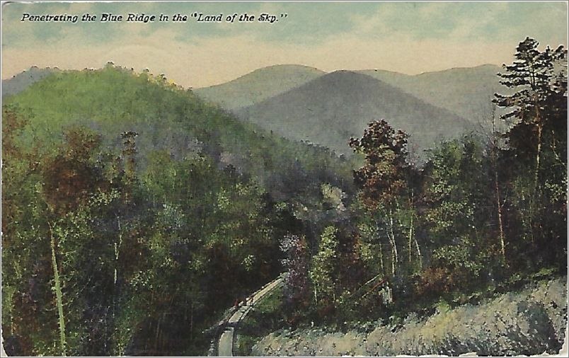 Penetrating the Blue Ridge in the