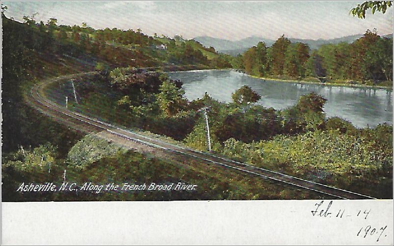 Asheville NC, Along the French Broad River x19-hmc1819a01-f