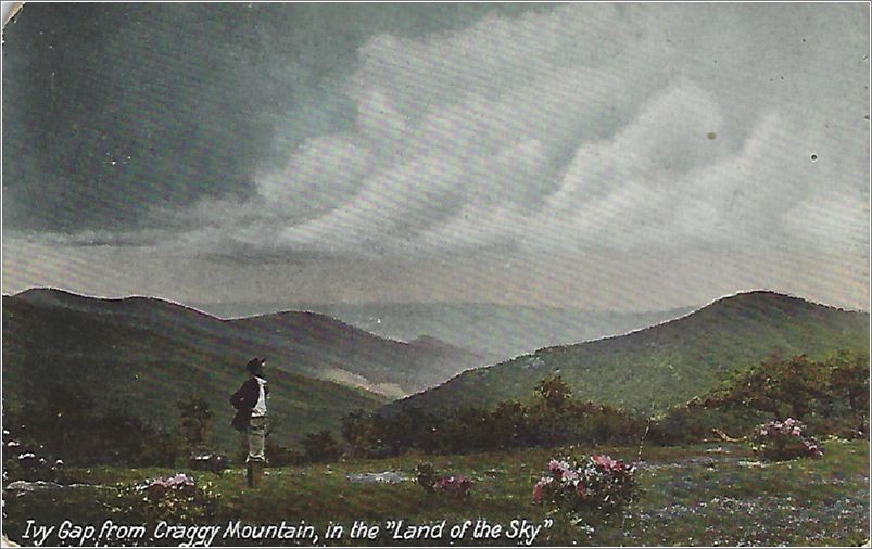 Ivy Gap from Craggy Mountain, in the