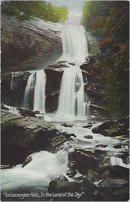 Tuckaseegee Falls, In the Land of the Sky x19-hmc4435a01-f