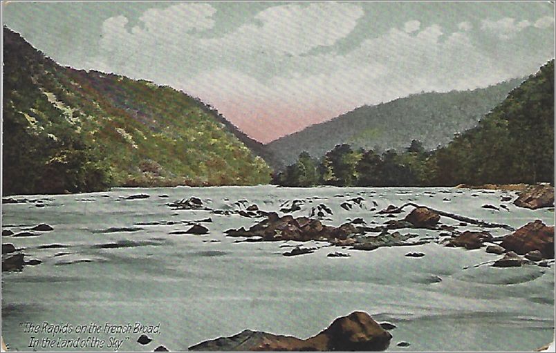 The Rapids on the French Broad, In The Land of the Sky x19-hmc4440a01-f