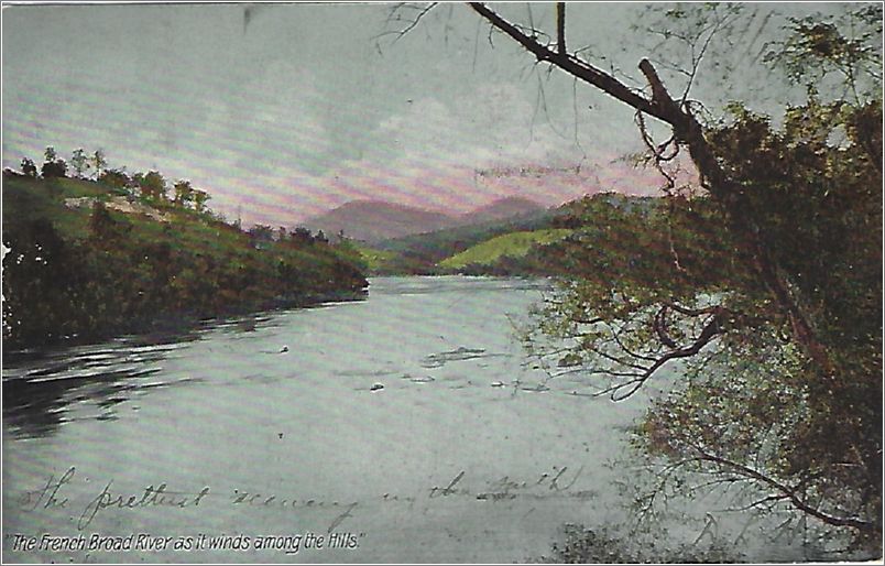 The French Broad River as it winds among the Hills x19-hmc4443a01-f