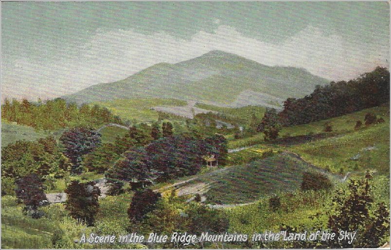 A Scene in the Blue Ridge Mountains in the 