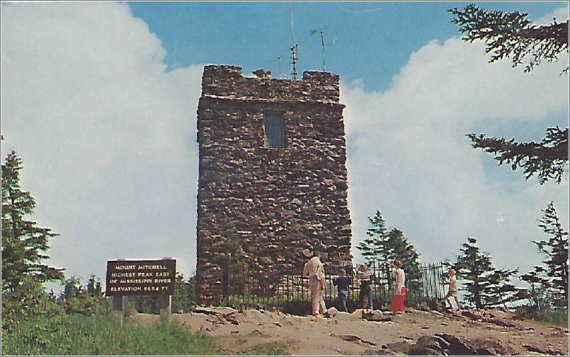 Mount Mitchell Observation Tower x19-hmp005628a01-f