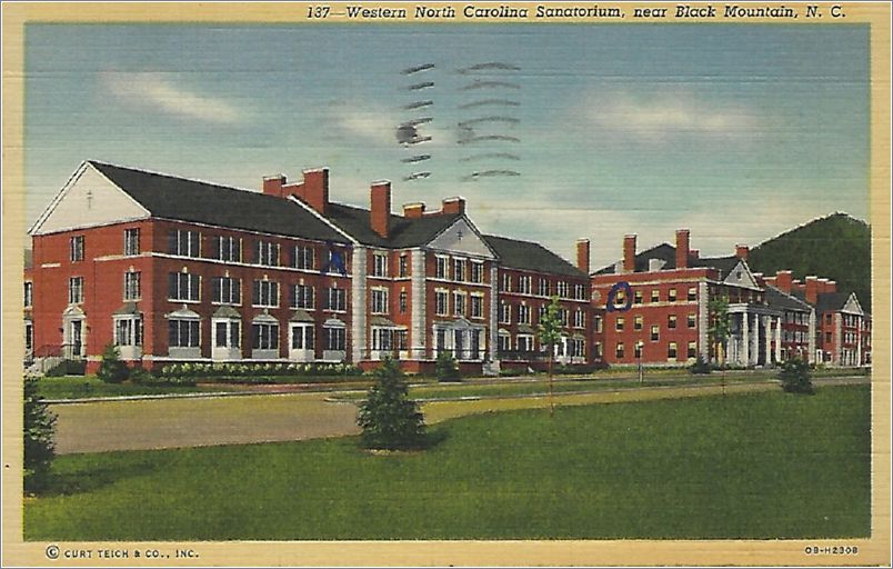 Western North Carolina Sanatorium, near Black Mountain NC / c Curt Tech & Co, Inc. x19-hnm137a01-f