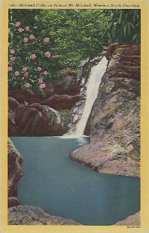 Mitchell Falls, on the side of Mt Mitchell, Western North Carolina x19-hnm140-2ch1393-a01-f