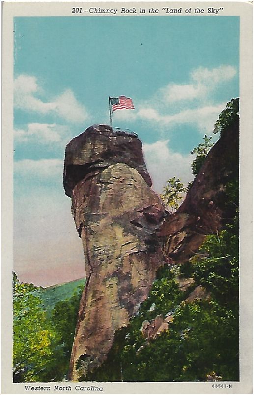 Chimney Rock in the 