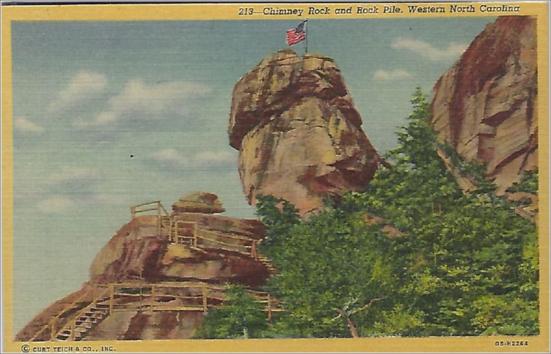 Chimney Rock and Rock Pile, Western North Carolina x19-hnm213a01-f