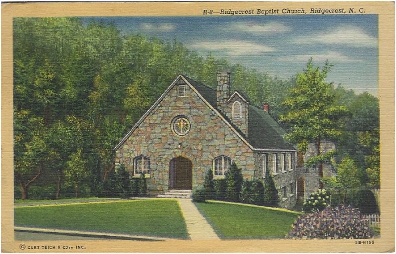 Ridgecrest Baptist Church, Ridgecrest North Carolina x19-hnmr08a01-f